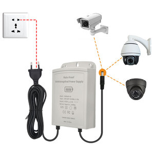 Mini UPS DC 12V3A di Ultima Generazione, <span class=keywords><strong>Alimentatore</strong></span> Portatile per Router WiFi e Telecamere CCTV, 14400mAh AC100V/240V - Product Image 1
