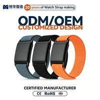 Bracelet de sport en nylon élastique, respirant et réglable pour montre connectée Whoop 4.0 – ODM/OEM