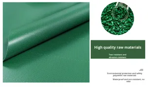Tissu de protection imperméable pour conteneurs de fret en PVC résistant, revêtement pour chantier de construction, barrière <span class=keywords><strong>anti</strong></span>-poussière, protection pour stockage dans le désert - Product Image 3