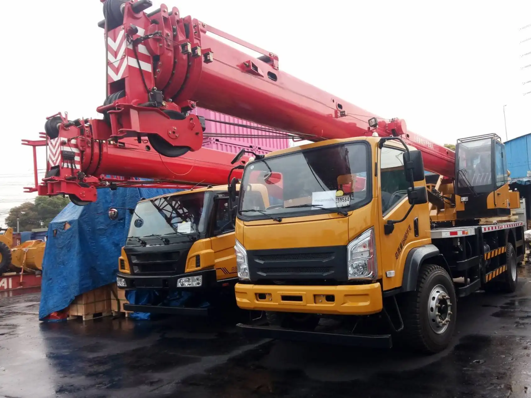 2021 Xu Hướng Thời Trang 12 Tấn Cần Cẩu Xe Tải Nhỏ STC120C STC120 STC120T Pickup Truck Crane