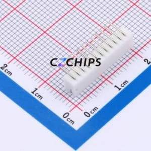 W1501100-12PW2113 Wire-to-Board Pin Header Bent Lead Through Hole,P=1.5mm Connector 1x12P 1.5mm Right Angle Insert ZH - Product Image 2