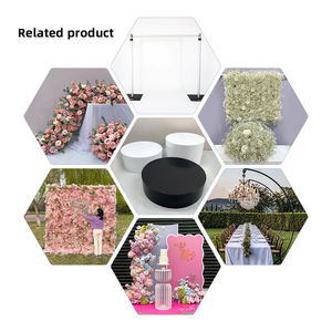 Nuevo Soporte para Flores de Diseño, Multitamaño, Blanco y Negro, Accesorios para Decoración de Bodas - Product Image 5