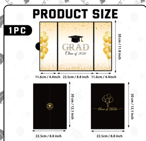 DAMAI Decoraciones para Fiesta de Graduación, Set de Libro de Firmas y Libro de Recuerdos para Fiestas Infantiles, Suministros de Feliz Cumpleaños para Libro de Visitas - Product Image 6