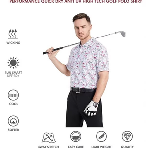 2026 PASHAN High Quality Custom Embroidery Front Logo Your Own Design Polyester Spandex Print Dry Fit Casual Men's Golf Polo