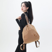 Mochila Deportiva Casual para Mujer 2026, Impermeable, Ligera, de Gran Capacidad, para Viajes, Yoga, Baile, con Cierre de Cordón