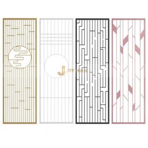 ANN044 Factory Supply Metal 304 Stainless Steel PVD <b>Screen</b> Partition for Interior <b>Decoration</b> Project - Product Image 5