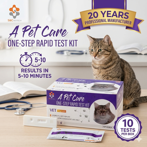 Tiras de prueba de diagnóstico rápido de alta precisión para la toxoplasmosis felina (TOXO Ag) para uso en gatos, de fácil operación. - Product Image 5