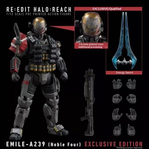 <span class=keywords><strong>Sentinel</strong></span> 360 Halo Zhiyuanxing Emir A239 No. 4 Modelli di Action Figure Articolate in PVC Edizione Deluxe Scala 1:12 - Product Image 2