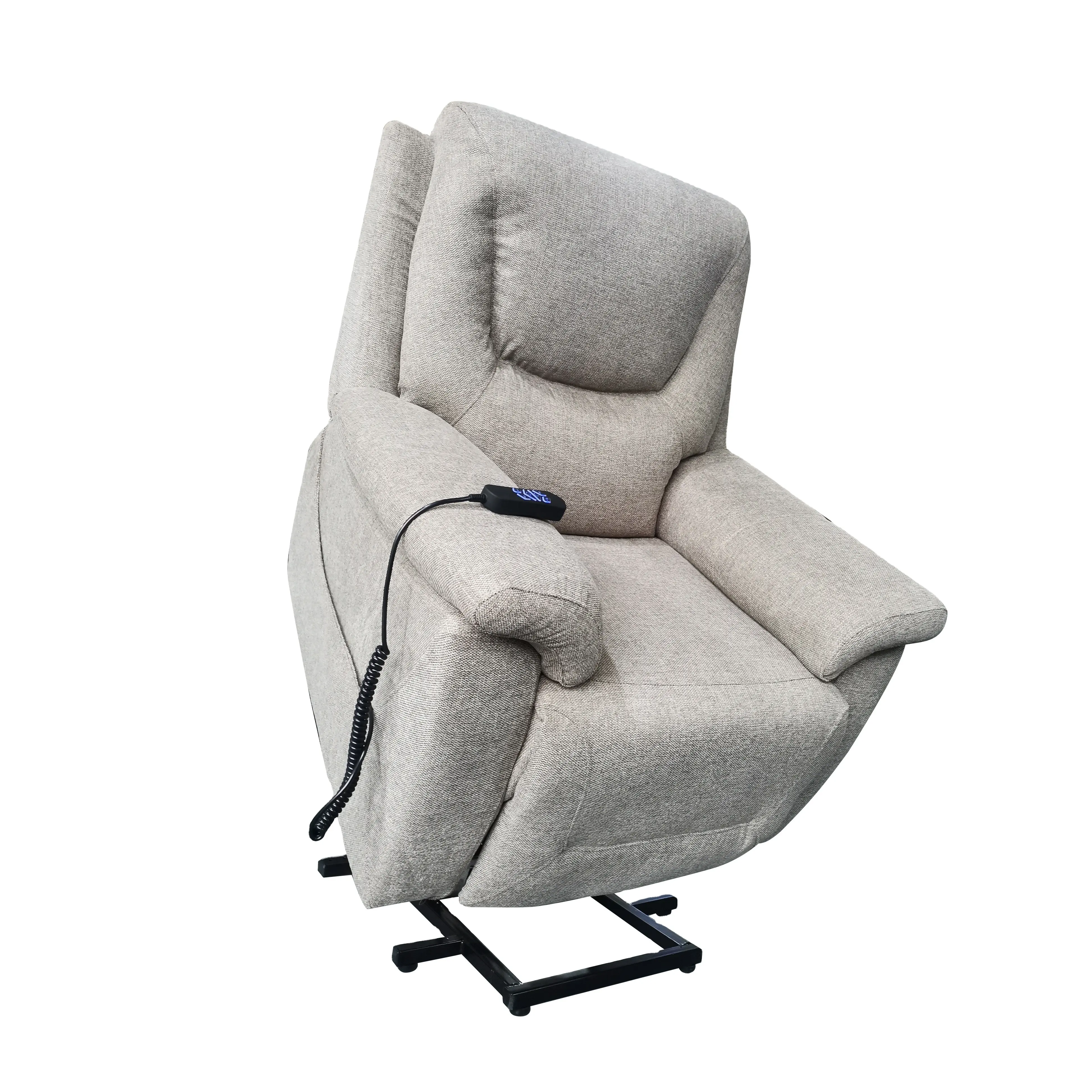 Nducjky — meubles inclinants électriques en tissu simple, confortables, de salon, pour personnes âgées, avec Massage