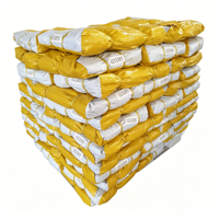 Bâche robuste jaune en PEHD, tissu PE imperméable et insonorisant pour poulailler et couverture de voiture