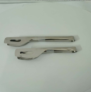 ที่คีบสเต็กสแตนเลสแบบกำหนดเอง DFT42 ขนาด 9 นิ้ว 12 นิ้ว สำหรับทำอาหาร ทอดเนื้อวัว - Product Image 4