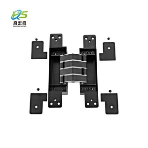 Charnière dissimulée personnalisée avec logo 40x230mm, réglable en 3D, robuste, capacité 600kg, en acier inoxydable, modèle Bld-gz600, ouverture à 180 degrés, pleine ouverture - Product Image 1