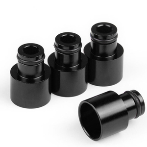 Kit de raccords d'adaptateur de buse en aluminium noir pour <span class=keywords><strong>B16</strong></span>, B18, D16Z, D16Y - Product Image 3