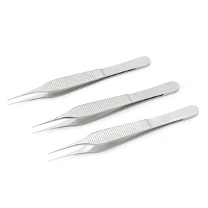 Pince à épiler en acier inoxydable à pointe fine, outil cosmétique de précision pour l'épilation des sourcils et l'application de maquillage - Product Image 1