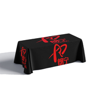 Nappe publicitaire réutilisable ou jetable de haute qualité pour la décoration de mariage d'événement salon commercial nappe de conception personnalisée