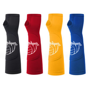 Manguito de compresión deportivo para brazo, con protección UV y efecto refrescante, estilo cubierto y soporte extendido para codo, para voleibol, béisbol y ciclismo - Product Image 1