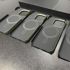 เคสแม่เหล็กมือถือคาร์บอนไฟเบอร์สำหรับ <span class=keywords><strong>iPhone</strong></span> <span class=keywords><strong>Plus</strong></span> Mini Pro MAX - Product Image 5