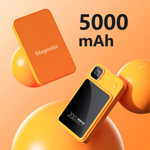 Pequeño cargador de Banco de energía magnética de carga inalámbrica Mini <span class=keywords><strong>batería</strong></span> <span class=keywords><strong>móvil</strong></span> <span class=keywords><strong>portátil</strong></span> <span class=keywords><strong>para</strong></span> Samsung logotipo personalizado - Product Image 4