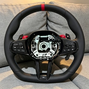 Volante Deportivo de Fibra de Carbono Personalizado Más Vendido M6 Compatible con <span class=keywords><strong>BMW</strong></span> M3 G80 M4 G82 <span class=keywords><strong>M5</strong></span> F90 M8 X3m X4m X5m X6m G30 G20 G05 - Product Image 1