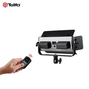 Tolifo GK40B PRO aydınlatma paneli çift renkli 3200K-5600K taşınabilir LED Video ışığı