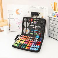 Kits de couture professionnels pour la maison, 229 pièces, boîte de réparation, fournitures de couture, mini kit de couture, accessoires de mode, outils pour travaux textiles