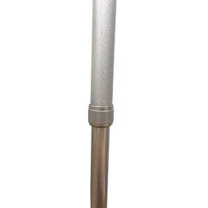 Bastón triangular antideslizante y ajustable en 10 niveles para personas mayores, con luces, bastón de aleación de aluminio, bastón triangular antideslizante para caminar - Product Image 2