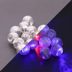 LED Vibration Flashing Colorful Ball Red And Blue Ball Light Jumping Activation Joggle Light Children's Funny Bouncing Toy