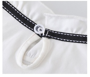 Guai Premium Boutique Kız Bebekler İçin Günlük Sonbahar Giyimi İçin Fiyonklu Pembe Fırfırlı Yaka Uzun Kollu Üst - Product Image 4