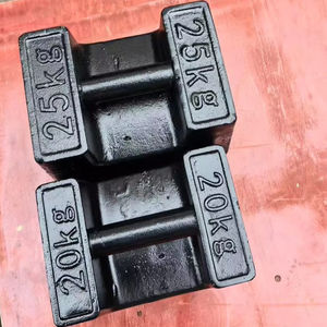 أوزان معايرة قياسية من الحديد الزهر للأوزان من 5 كجم إلى 500 كجم، تصنيع حسب الطلب مع شاشة LCD أو LED - Product Image 3