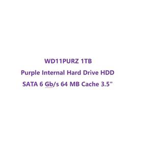 Disque dur interne WD11PURZ 1 To Purple, cache 64 Mo, SATA 6 Gb/s, 3,5 pouces, 5400 tr/min, reconditionné, neuf, pour ordinateur de bureau - Product Image 2