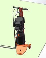Elevador Hidráulico Móvil de Acero Tipo Tijera para Autos, Elevador Portátil para Vehículos, Mini Elevador Tipo Tortuga, Modelo XWG