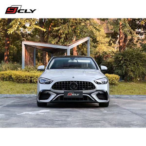 CLY Kit de carrosserie de pare-chocs de voiture pour la classe C <span class=keywords><strong>W205</strong></span> mise à niveau W206 C63 AMG Kits de carrosserie avec diffuseur de grille de pare-chocs avant arrière - Product Image 4