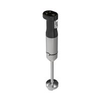 Mixeur Plongeant Électrique Portable Puissant pour la Maison, Lames en Acier Inoxydable, 400W, Vitesse Variable, Mixeur à Main