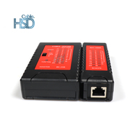 Test de réseau RJ45 Testeur de longueur de câble LCD Pièces de télécommunication Détecteur de câble de traqueur de fil avec testeur de câble POE Ping RJ45