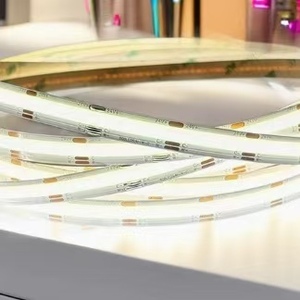 Bande LED COB flexible à basse tension, sûre, intervalle de coupe 25MM/50MM, longueur personnalisée, éclairage LED pour décoration intérieure - Product Image 3