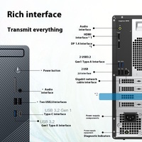 Dells Inspiron Ordinateur de bureau Pc 3910 I3 12100 Cpu 8g 512g Ssd Wifi 180w Psu Standard Case Housing I3 I5 Desktops Ins 3910