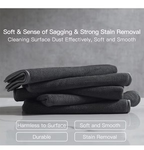 High Quality Microfiber Super Soft Quick Dry Lightweight Lint-Free Reusable Edgeless Multi-Purpose Home Cleaning <b>Towel</b> - Product Image 3