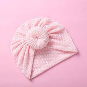 Gorro de <span class=keywords><strong>lana</strong></span> para bebé, diademas elásticas, <span class=keywords><strong>turbante</strong></span> con lazo suave para niña y bebé - Product Image 6