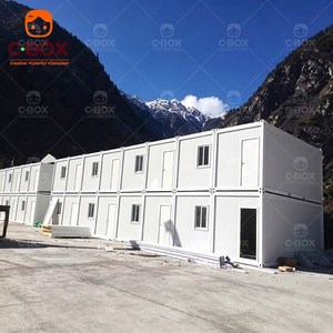 Cbox Prefab Office Mining Camp Modular Fireproof Worker Dormitory Mobile Project Department Flat Pack <b>Container</b> House - Product Image 2