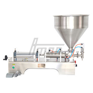 Machine de remplissage de liquides épais, capacité 100-1000 ml, pour eau pure, thé, aliments, garantie 1 an, facile à utiliser, 850*340*340mm - Product Image 1