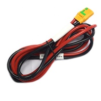 Câble d'extension de batterie XT60 Femelle XT60 Mâle en cuivre étamé haute intensité 400mm PVC pour stockage d'énergie, vélo électrique, batterie Lipo RC