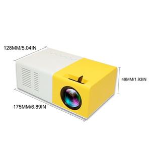 J9 Mini Projector Portable HD 1080P USB Projector Media Player Home Theater - Product Image 2