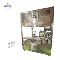 Flacon de remplissage ligne de stérilisateur bouteille en verre flacon aseptique machine de remplissage et de capsulage vitamine petite bouteille de remplissage