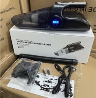 Aspirateur voiture 4 en 1 sans fil USB Pompe à air 120W Gonfleur de pneus auto Pompe à air Compresseur d'air Humide et sec Aspirateur à main