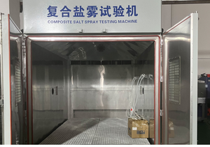 เครื่องทดสอบการกัดกร่อนด้วยละอองเกลือแบบเดินเข้าได้  โหมดการพ่นแบบตั้งโปรแกรมได้ ควบคุมอุณหภูมิ 20-70 องศาเซลเซียส สำหรับขนาดใหญ่ - Product Image 6
