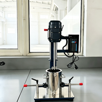 Disperseur de laboratoire à faible vibration pour éviter les éclaboussures de matériaux lors du processus d'agitation à grande vitesse
