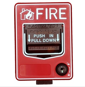 Station d'<span class=keywords><strong>alarme</strong></span> <span class=keywords><strong>manuelle</strong></span> à plusieurs fils 9-28Vdc, système de sécurité <span class=keywords><strong>incendie</strong></span>, point d'appel de sécurité - Product Image 1