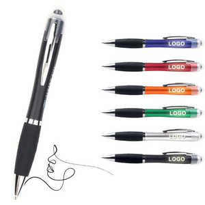 Promotion Office Business Activities <b>Gift</b> Led Custom Logo Printed <b>Pen</b> With Light - Product Image 4