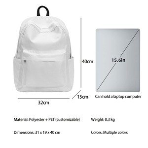 <span class=keywords><strong>2025</strong></span> biểu tượng tùy chỉnh lớn sinh viên ba lô với dây kéo đóng cửa Bán buôn túi du lịch không thấm nước cho sinh viên trường học và du lịch sử dụng - Product Image 3