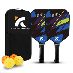 Raqueta de fibra de vidrio para adultos, núcleo de panal de PP, diseño de raqueta de Pickleball para interiores y exteriores, aprobado por Usapa, nuevo diseño - Product Image 4